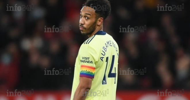 Aubameyang écarté du terrain samedi par Arsenal pour mauvais comportement