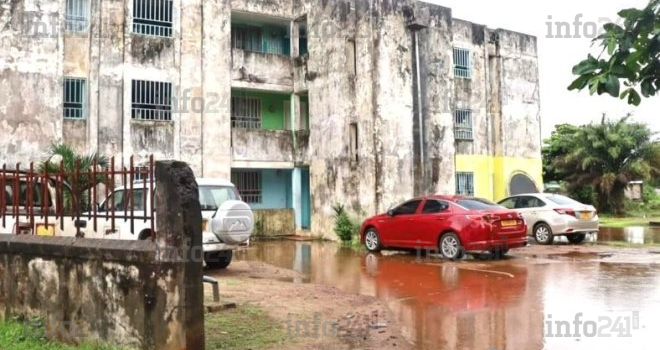 Port-Gentil&nbsp;: En piteux état, les logements des policiers gabonais plus qu’insalubres