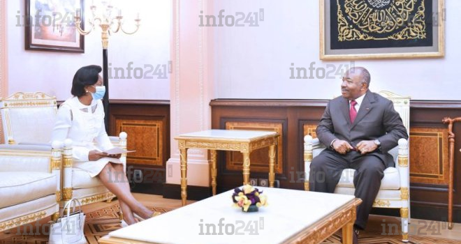 Prestation de serment du gouvernement&nbsp;: Mborantsuo reçue en audience par Ali Bongo