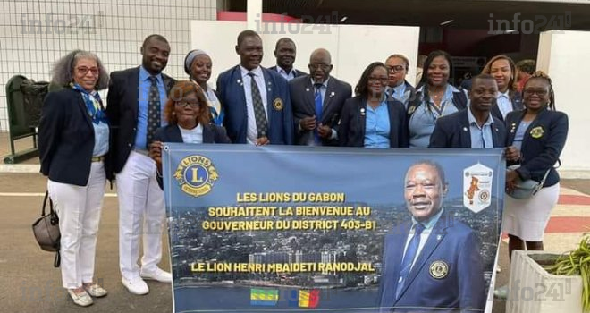 Lions Clubs&nbsp;: le nouveau gouverneur du district 403B1 en visite au Gabon