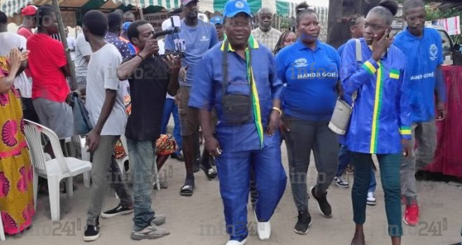 Port-Gentil&nbsp;: Féfé Onanga secoue la jeunesse et tacle les anciens du régime PDG déchu