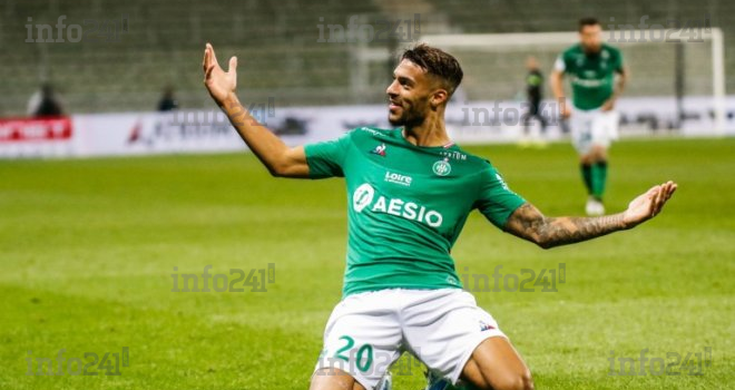 Ligue 1&nbsp;: Denis Bouanga unique buteur de Saint-Étienne samedi soir face à l’ogre PSG 