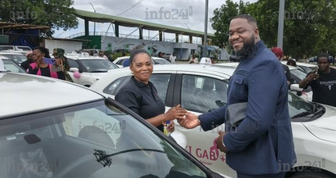 Port-Gentil&nbsp;: 20 jeunes gabonaises désormais au volant de leur Taxi-Gab